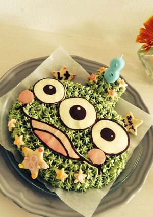 リトルグリーンメンケーキ-レシピのメイン写真