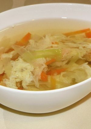 うるいスープ-レシピのメイン写真