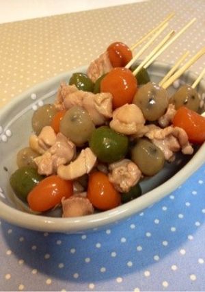 鶏コン串-レシピのメイン写真