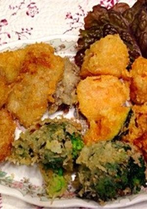 マクロビ 季節の野菜フライ-レシピのメイン写真