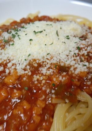 高野豆腐で挽肉なしの簡単ミートソース風-レシピのメイン写真