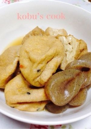＊がんもと厚揚げの甘煮＊-レシピのメイン写真