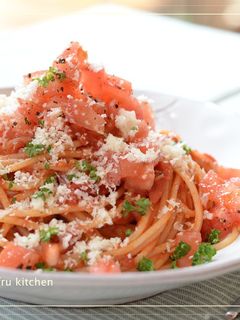 ダブルトマトのパスタ-レシピのメイン写真