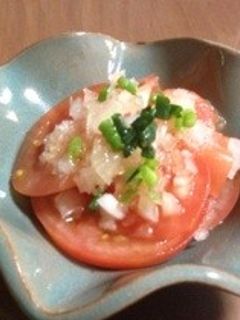 トマトの和風サラダ-レシピのメイン写真