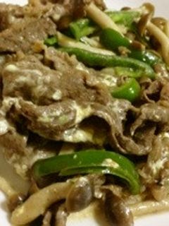牛肉のマヨポン炒め-レシピのメイン写真