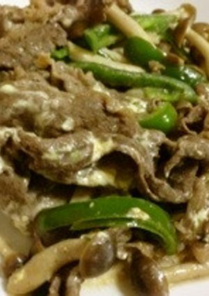 牛肉のマヨポン炒め-レシピのメイン写真