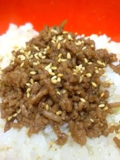 余ったひき肉で簡単激ウマそぼろ☆-レシピのメイン写真