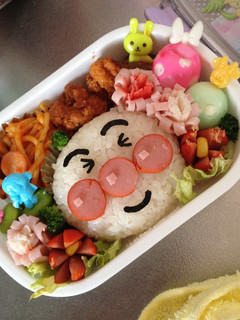 100均 簡単キャラ弁 アンパンマン-レシピのメイン写真