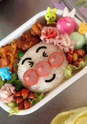 100均 簡単キャラ弁 アンパンマン-レシピのメイン写真