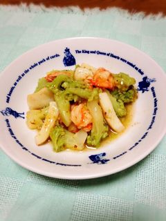 海老とカリフラワーの和風あんかけ♪♪-レシピのメイン写真