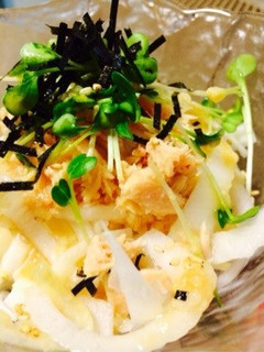 【10分】塩麹醤油ドレ☆新玉葱ツナサラダ-レシピのメイン写真