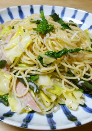 渥美半島の春パスタ-レシピのメイン写真