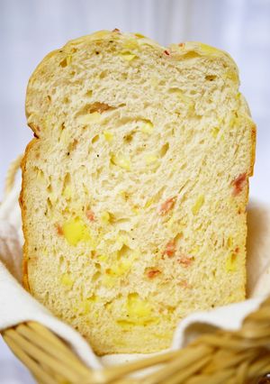 春キャベツ入り♪ベーコン&チーズ食パン-レシピのメイン写真