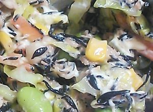 給食人気レシピ☆ツナとひじきの栄養サラダ-レシピのメイン写真