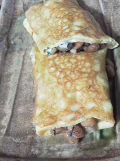 簡単!美味しい!卵焼き器で納豆オムレツ-レシピのメイン写真