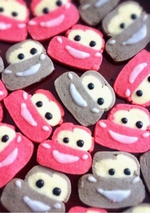 可愛い子供が喜ぶプレゼントカーズクッキー-レシピのメイン写真