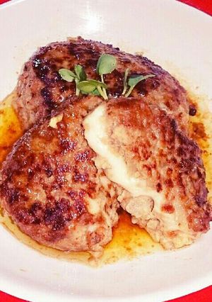 ♡チーズハンバーグ♡-レシピのメイン写真