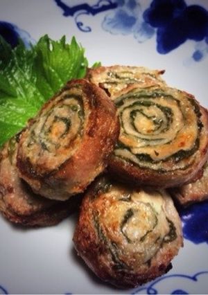 グリルで簡単☆豚バラの大葉巻き-レシピのメイン写真