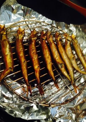 簡単スモーク!フライパンでししゃもの燻製-レシピのメイン写真