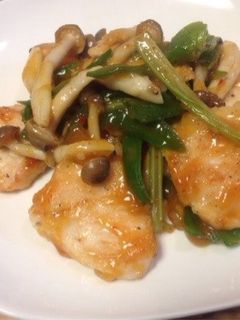 鶏胸肉のピリ辛炒め〜うまっ!!-レシピのメイン写真