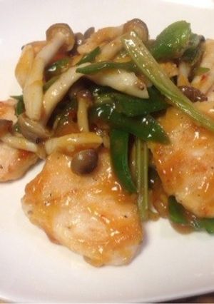 鶏胸肉のピリ辛炒め〜うまっ！！-レシピのメイン写真