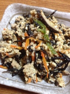 具沢山炒り豆腐-レシピのメイン写真