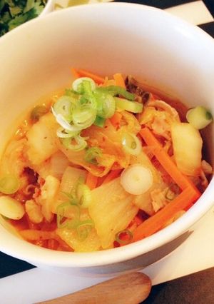 簡単♡お昼にキムチラーメン♪-レシピのメイン写真