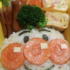รูปของ 簡単♡キャラ弁♡アンパンマン