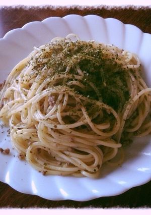ひき肉とチーズのシンプル塩パスタ！-レシピのメイン写真