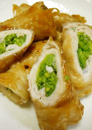 菜の花の肉巻き-レシピのメイン写真