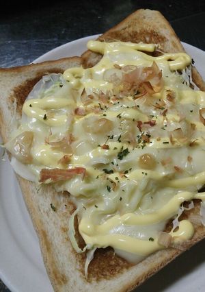 ★うまっ!お好み焼き風トースト★-レシピのメイン写真
