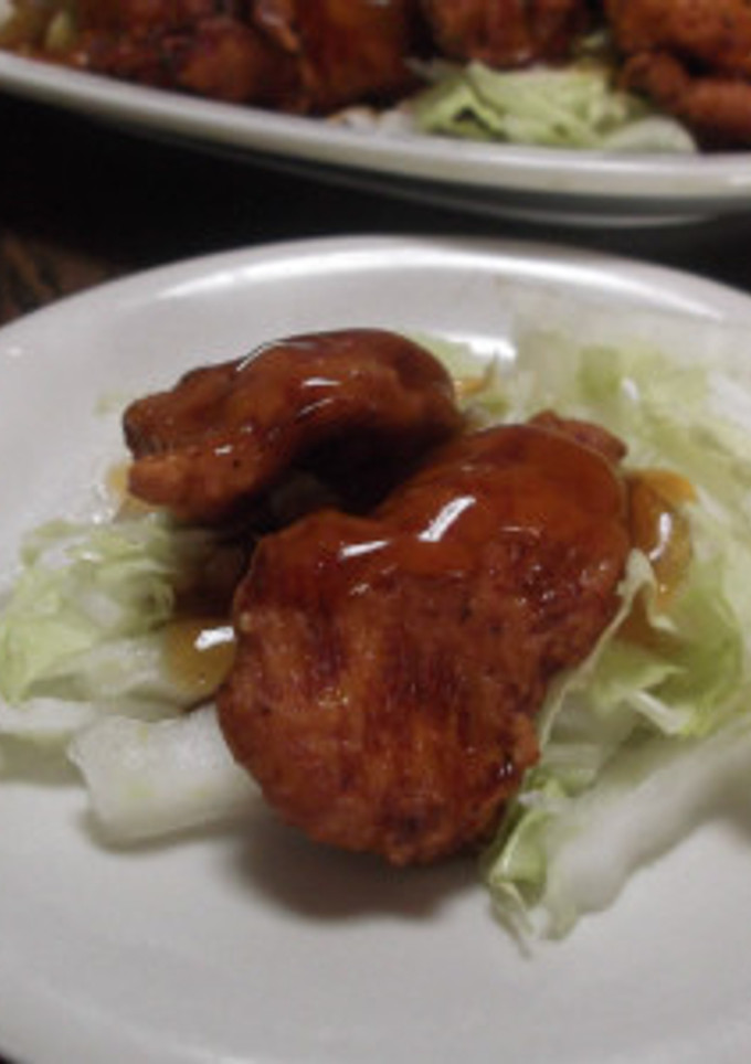 から揚げの甘酢あんかけ-レシピのメイン写真