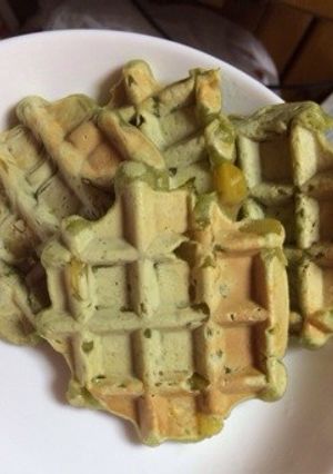 油なし！もっちもち！お豆腐ワッフル！-レシピのメイン写真