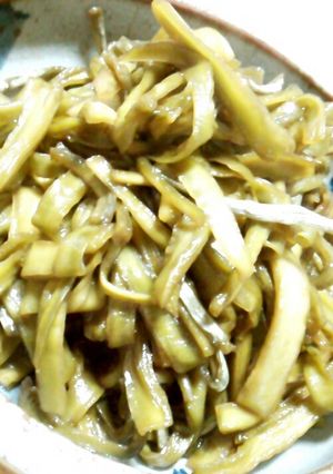 山クラゲの炒め煮-レシピのメイン写真