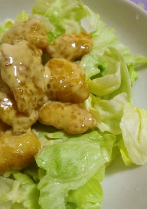 野菜を食べる!鶏むねのオイマヨソース-レシピのメイン写真