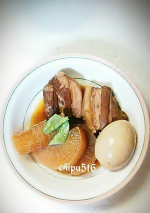 簡単　とても柔らか絶品　豚バラ角煮-レシピのメイン写真