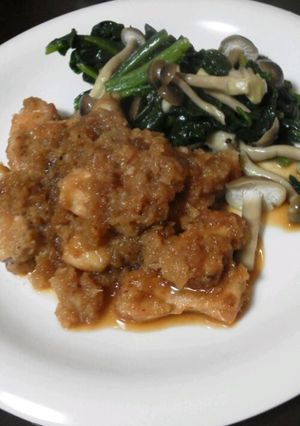 おろしでさっぱり♪豚肉のみぞれ生姜焼き-レシピのメイン写真