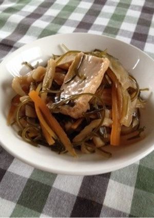 切り干し大根と昆布の煮物-レシピのメイン写真