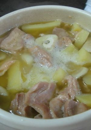 マテ茶鶏とポテトのオイル煮-レシピのメイン写真