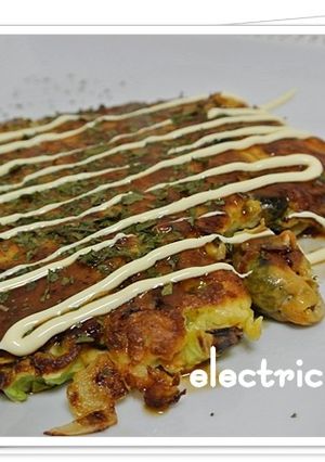 ムール貝と新キャベツでフレンチお好み焼き-レシピのメイン写真