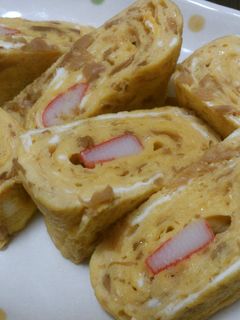 なめ茸の玉子焼き-レシピのメイン写真