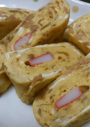 なめ茸の玉子焼き-レシピのメイン写真