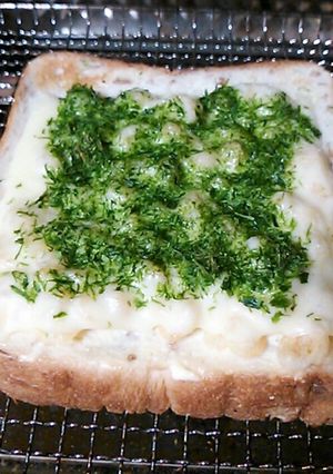 簡単☆磯の香り☆天かすチーズトースト-レシピのメイン写真