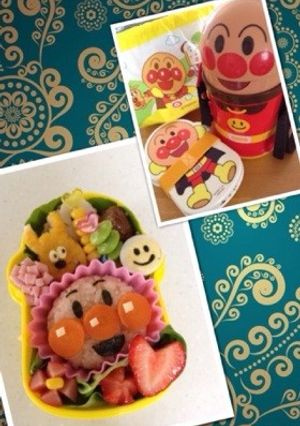 キャラ弁☆アンパンマン-レシピのメイン写真
