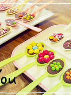 簡単大量デコスプーンチョコ♡バレンタイン-レシピのメイン写真