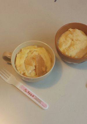 電子レンジで簡単フレンチトースト!-レシピのメイン写真