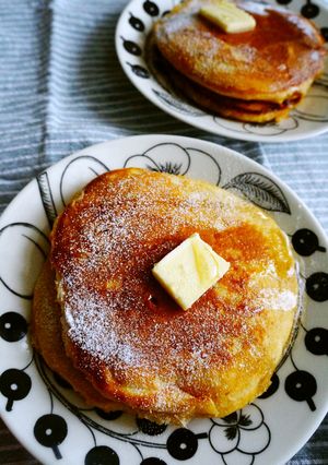 我が家のホットケーキ-レシピのメイン写真