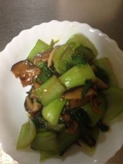 ちんげん菜中華炒め-レシピのメイン写真