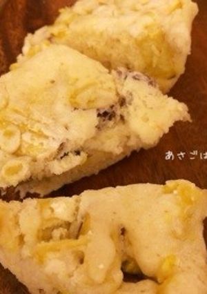 話題入り☆レンジ3分ふかふかお芋蒸しパン-レシピのメイン写真