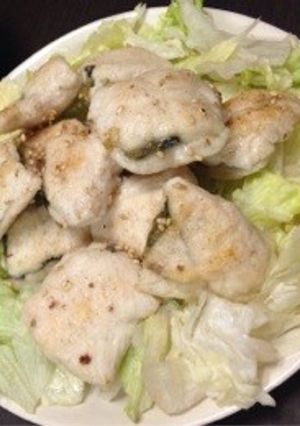 簡単！ササミの挟み焼き＊-レシピのメイン写真